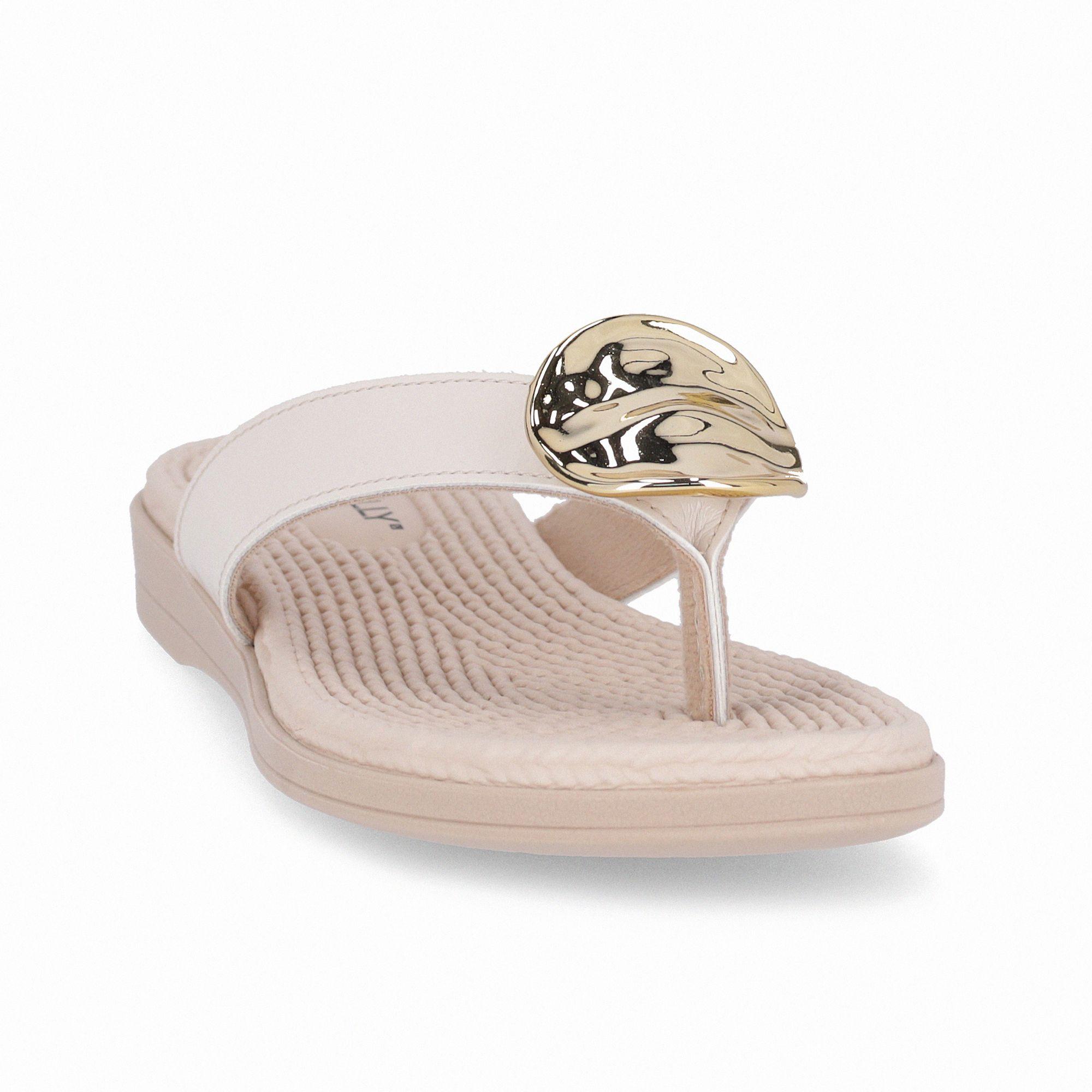 Sandalia Mujer Crema/Dorado Adla 140 Piccadilly-2