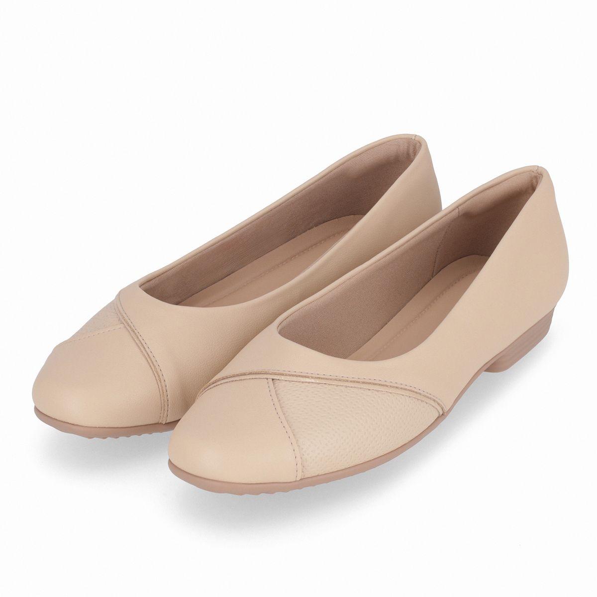 Ballerina Mujer Beige Raquel Piccadilly-2
