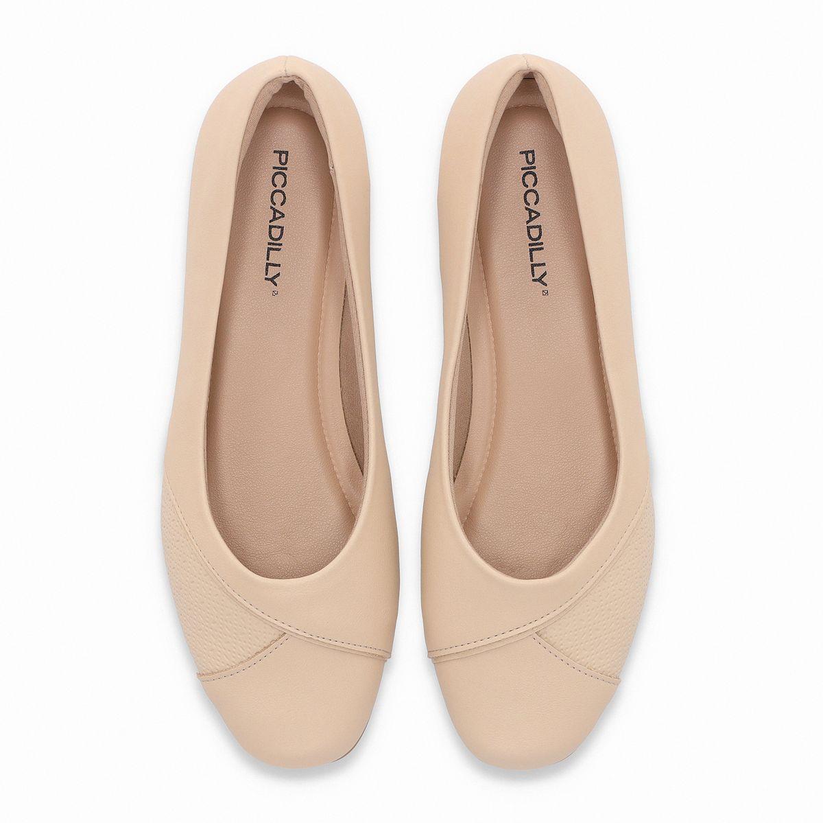Ballerina Mujer Beige Raquel Piccadilly-1