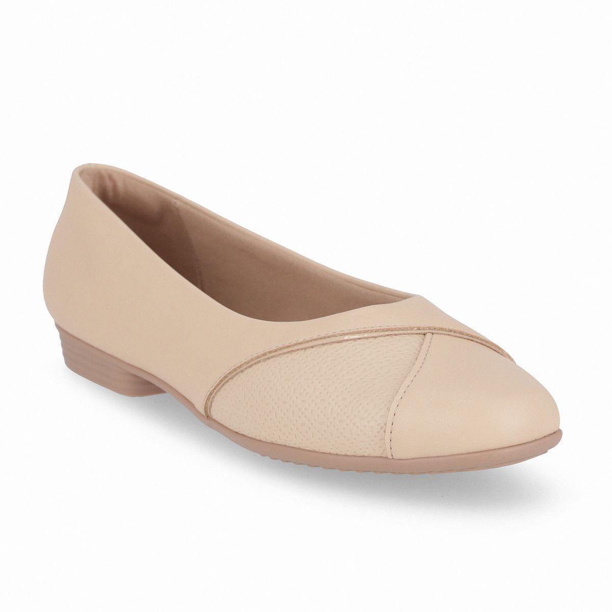 Ballerina Mujer Beige Raquel Piccadilly-3