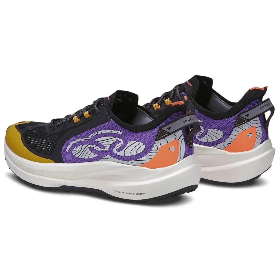 Zapatilla Trail Running Mujer Corre Trilha Negro/Multicolor-3
