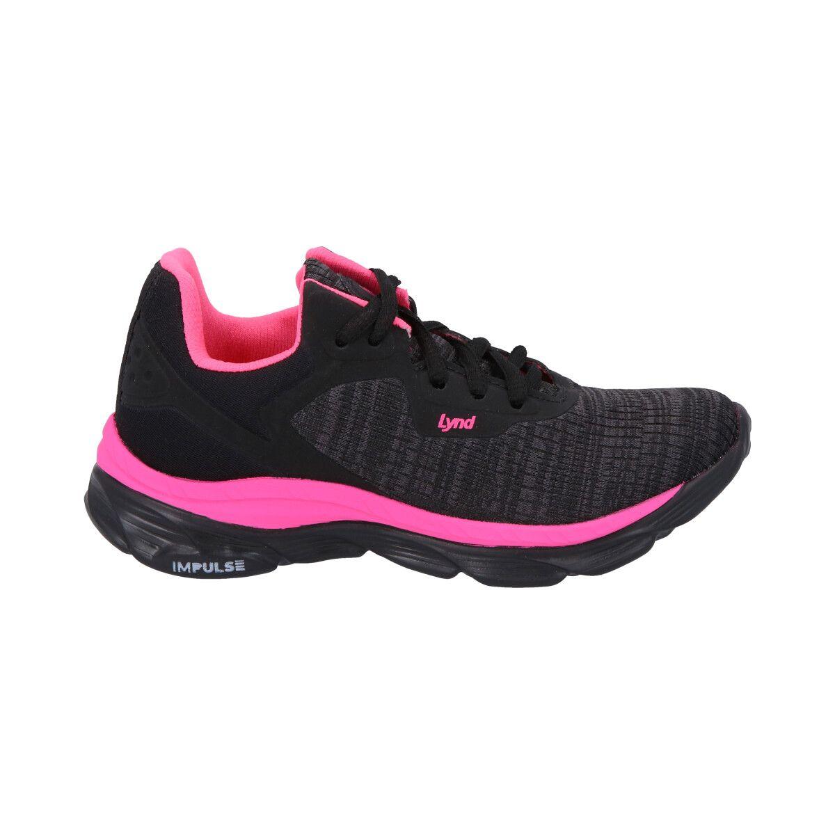 Zapatilla Infantil Negro/Rosa Joy 909 Lynd-2