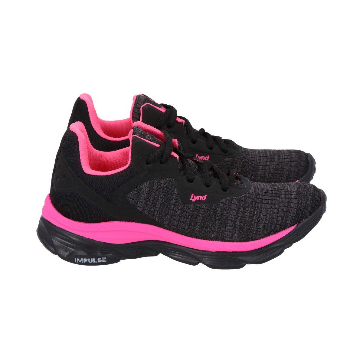 Zapatilla Infantil Negro/Rosa Joy 909 Lynd-4