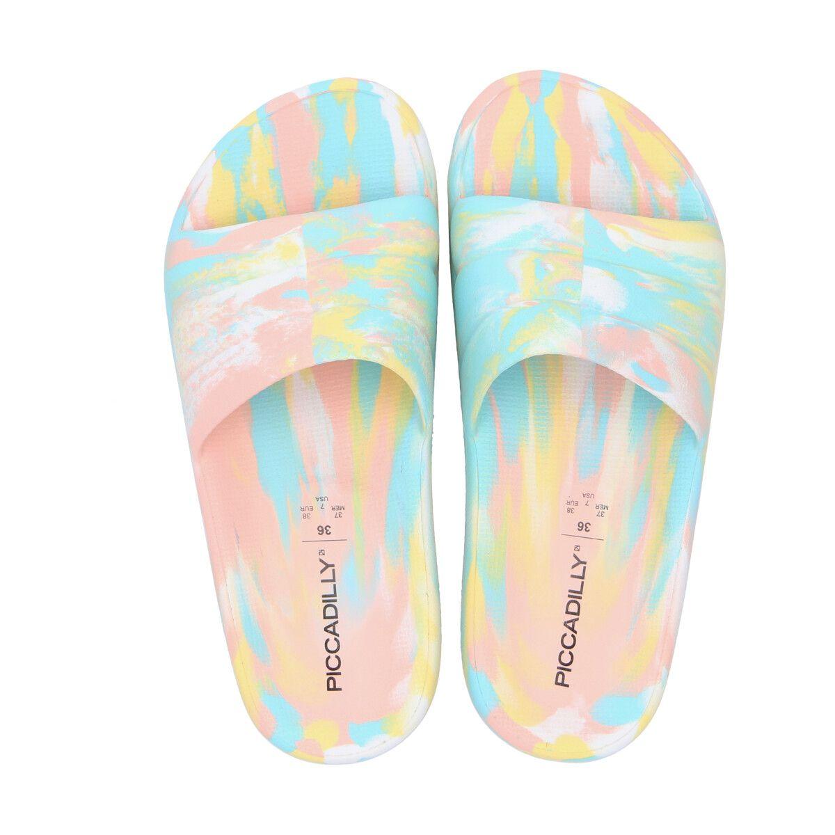 Sandalia Marshamallow Multicolor Piccadilly-1