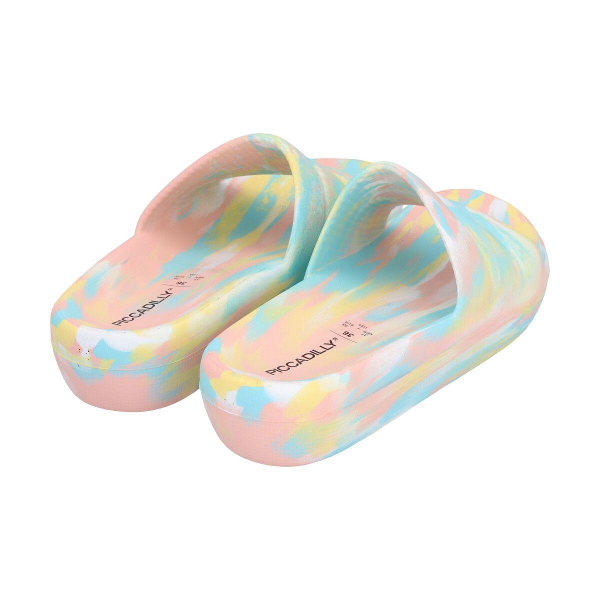 Sandalia Marshamallow Multicolor Piccadilly-4