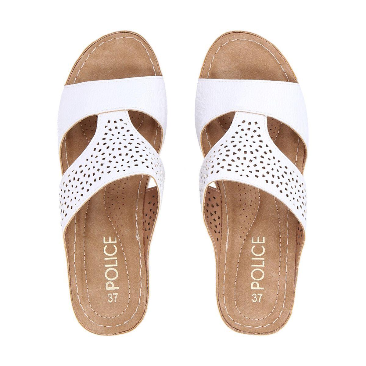Sandalia  Mujer Blanco Nala Police-1
