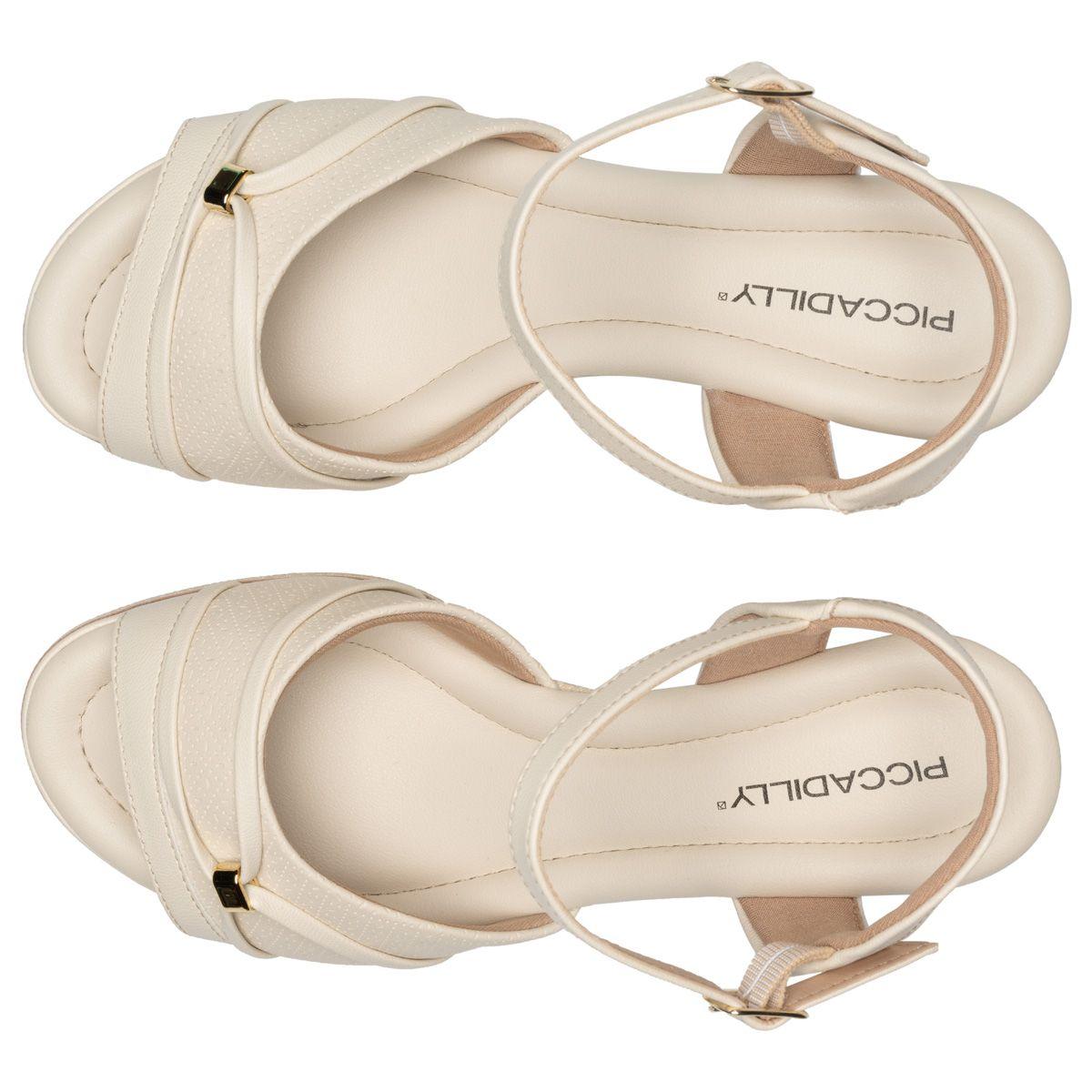 Sandalia Mujer Anabela Alice Hueso 759 Piccadilly-2