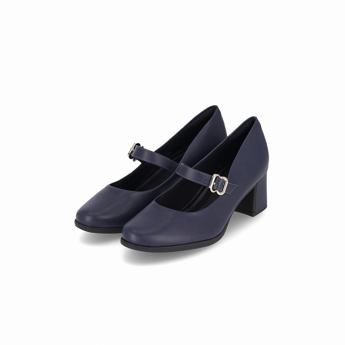 Zapato Mary Jane Mujer Azul Danubia Piccadilly-1