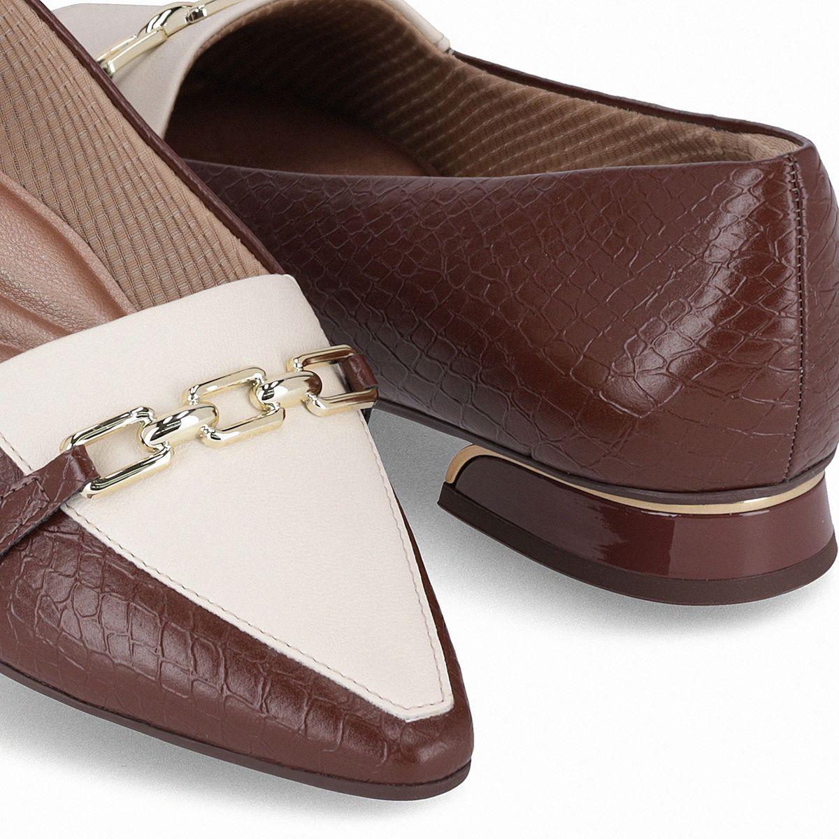Zapato Mujer Chocolate/Natutal Silvia Piccadilly-2