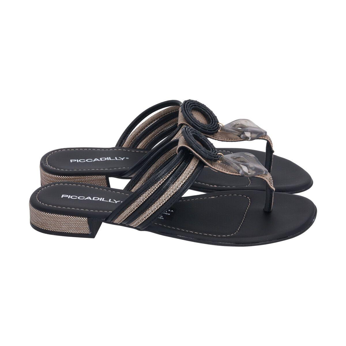 Sandalia Mujer 6239 Gabi Negro Piccadilly-2