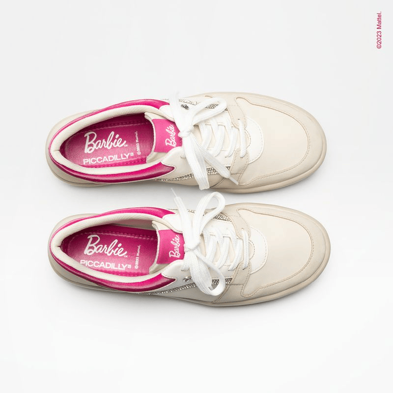 Zapatilla Mujer Rosa/Beige Barbie Piccadilly-2