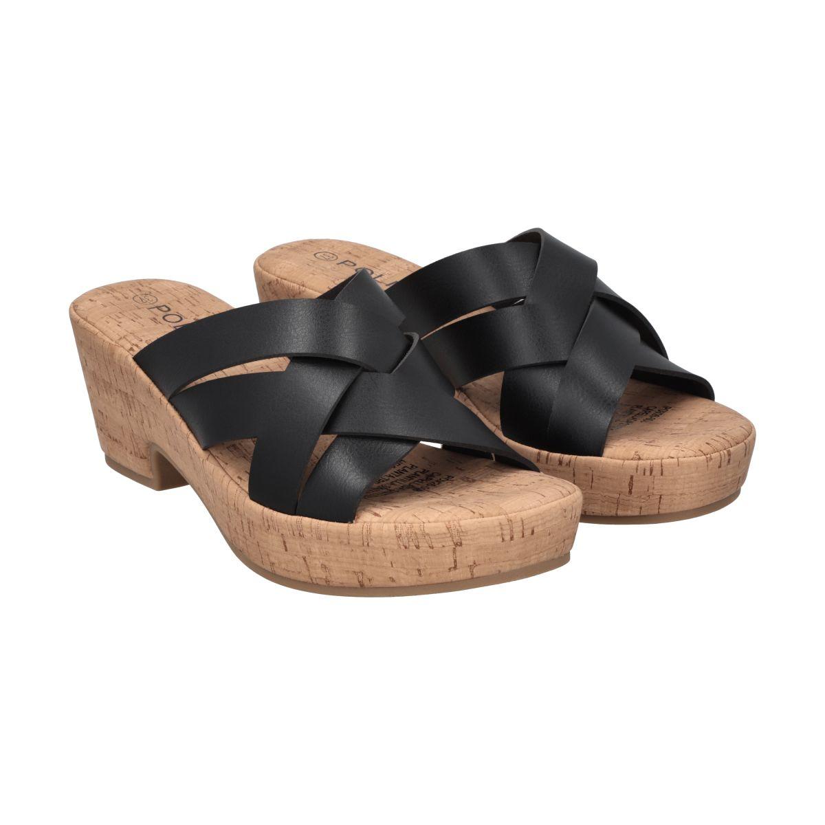 Sandalia Mujer Negro Alma Police-2