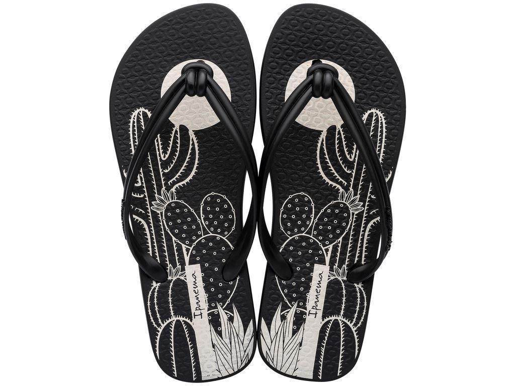 Sandalia Eloa Print Negro Ipanema-0