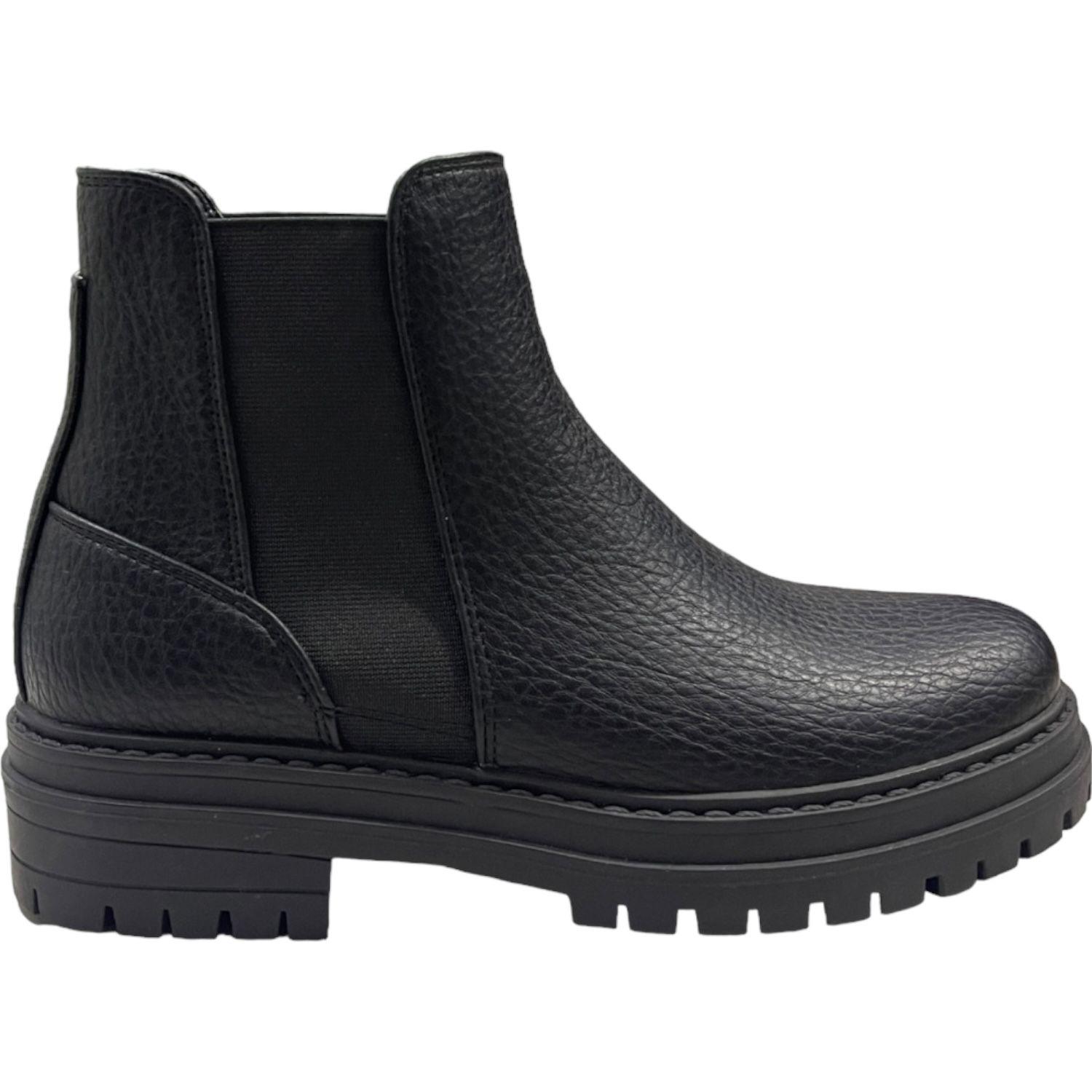 Botin Mujer Negro Roma Detogni-0