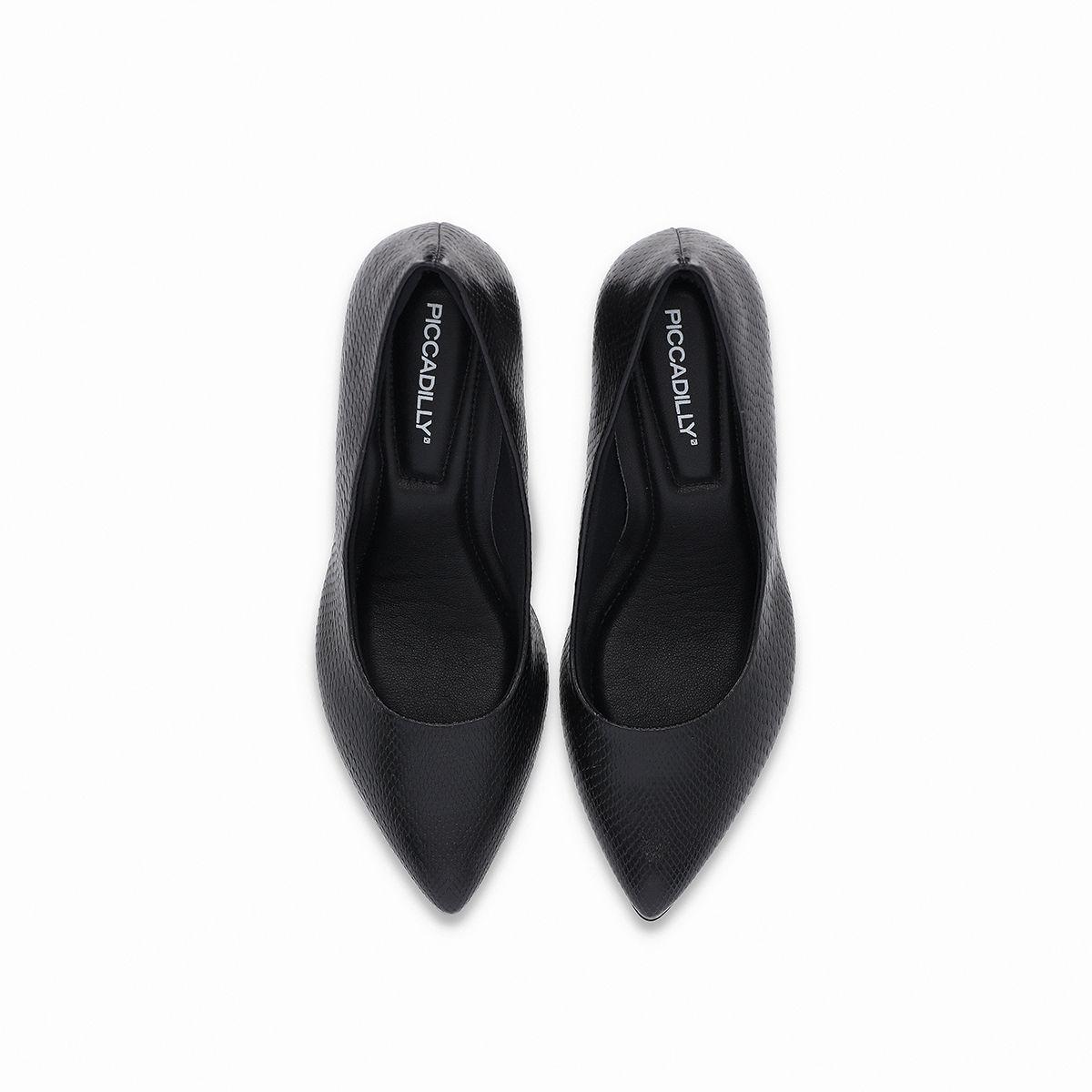 Zapato Mujer Negro/Snake Luiza 442 Piccadilly-2