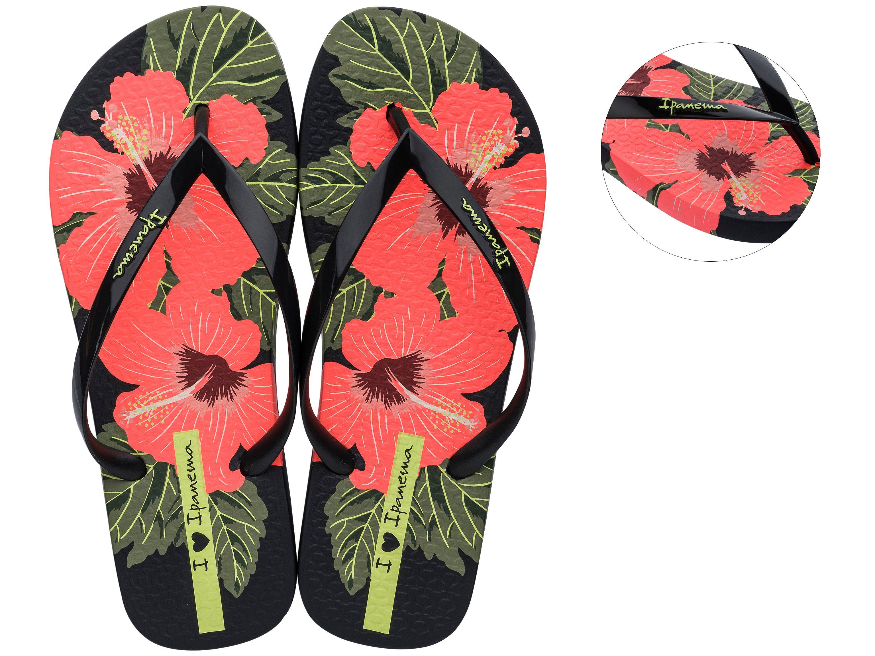 Sandalia Flor Verde Ipanema-0