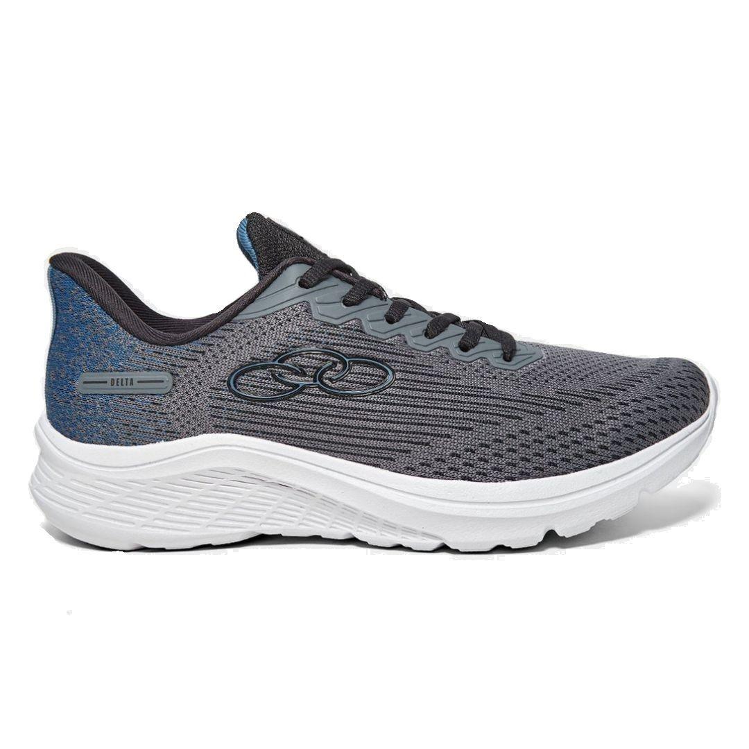 Zapatilla Hombre Delta Gris/Azul-0