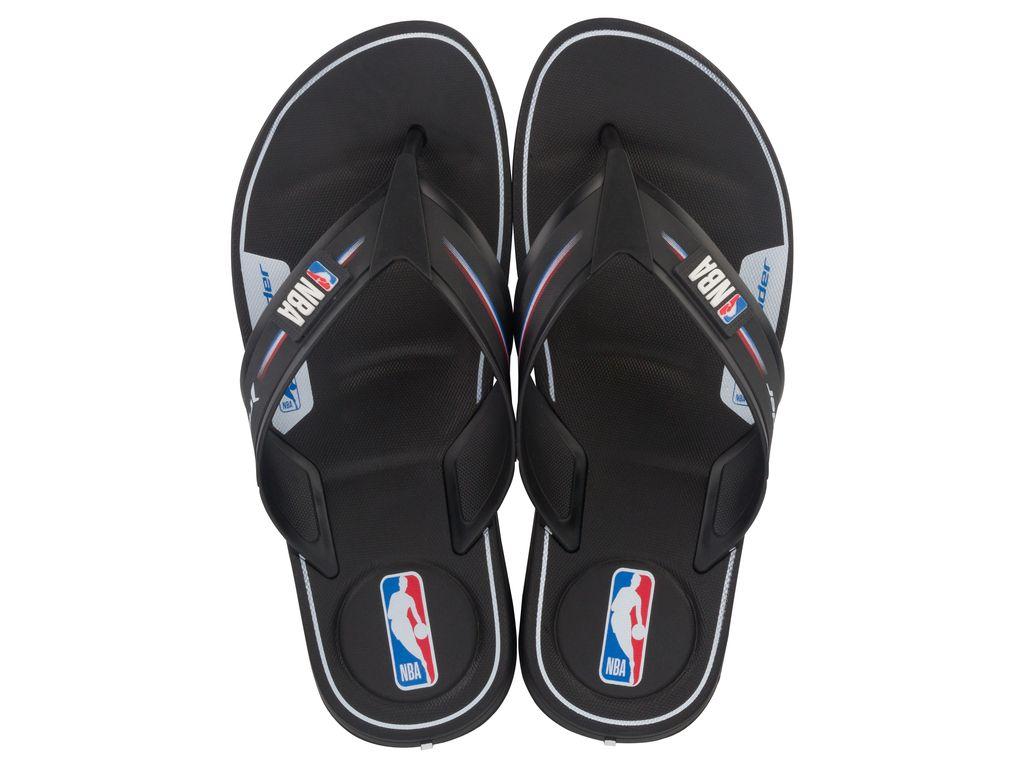 Sandalia Hombre Negro NBA Thong 932 Rider-0