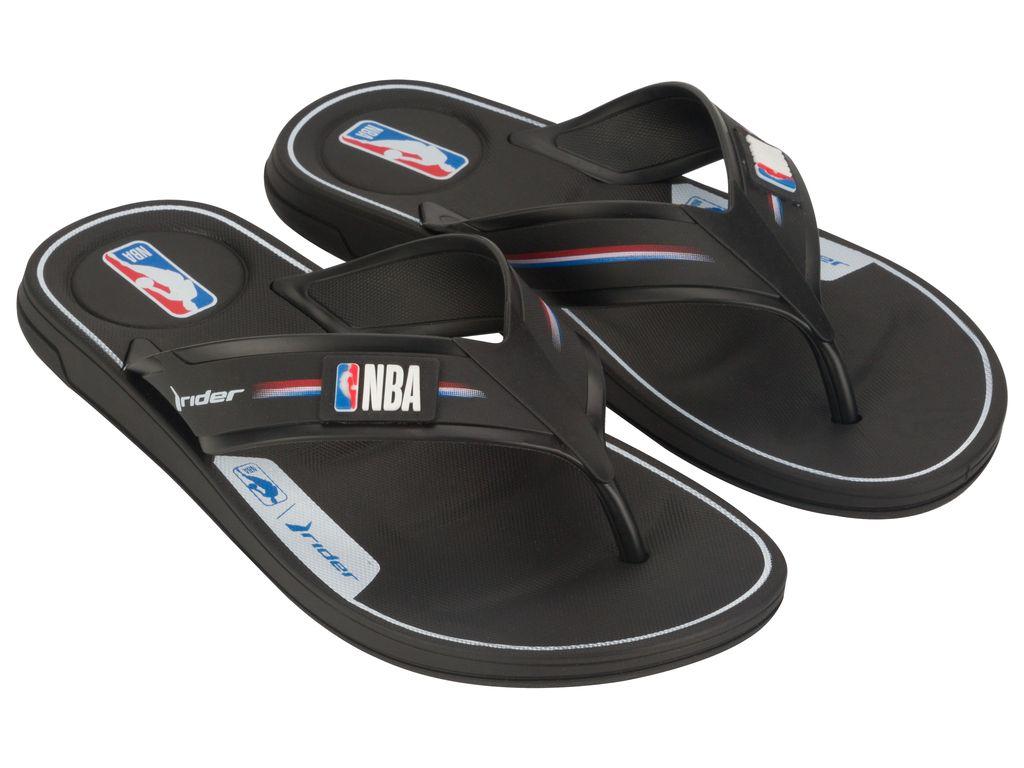 Sandalia Hombre Negro NBA Thong 932 Rider-1