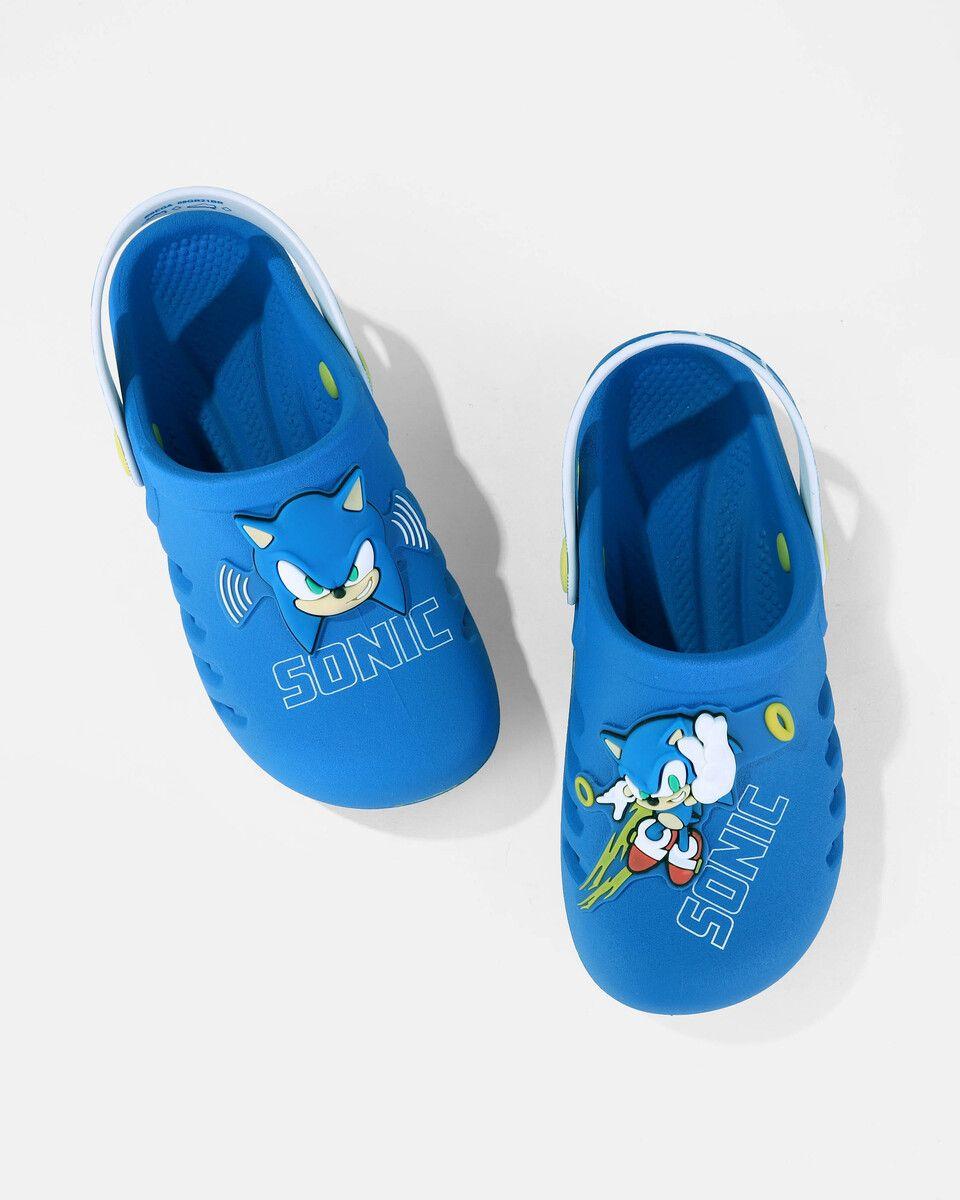 Sandalia Infantil Azul/Blanco Sonic Speed Ipanema-4