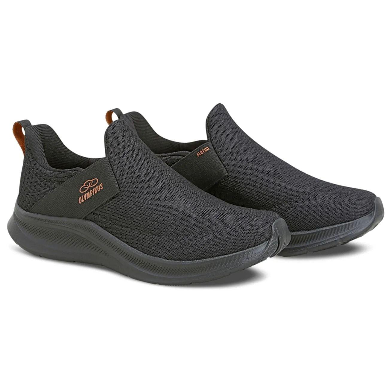Zapatilla Infantil Flutua Negro Olympikus-2