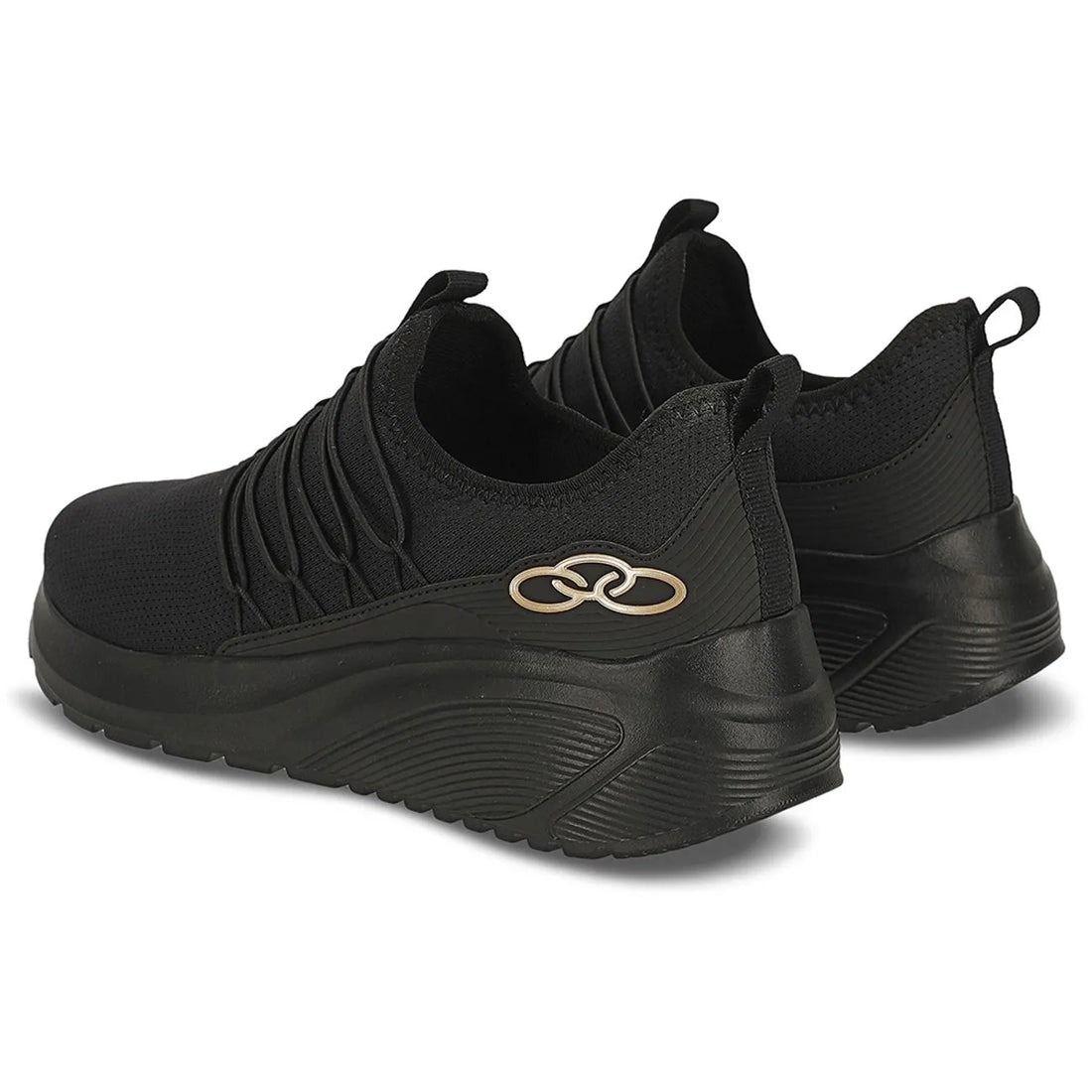 Zapatilla Mujer Teaz Negro-3