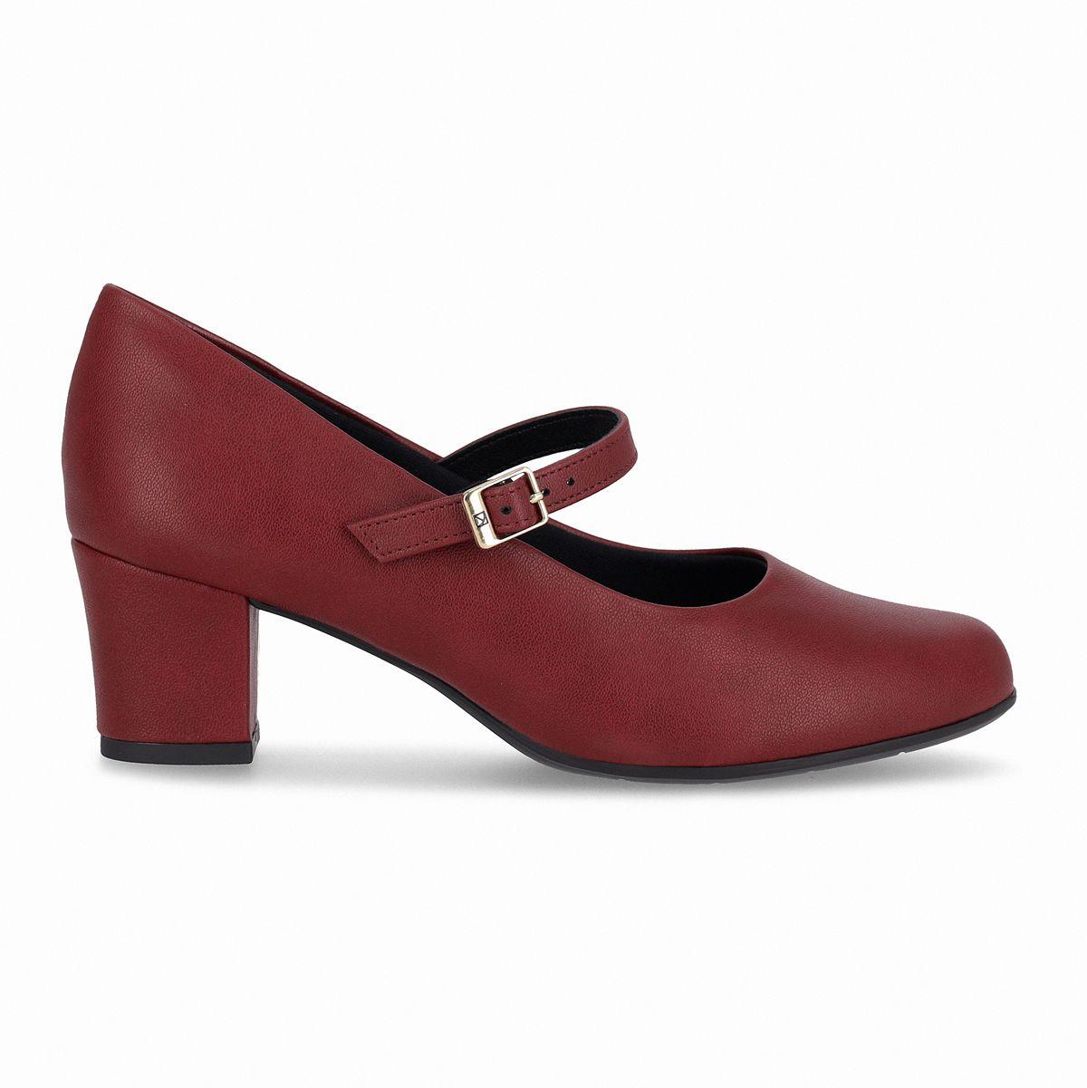 Zapato Mary Jane Mujer Burdeo Laura 01 Piccadilly-0