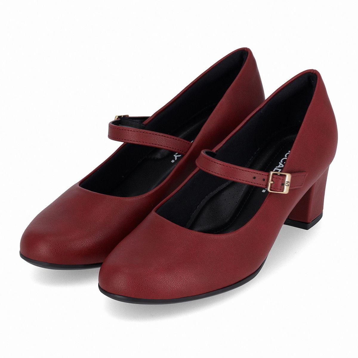 Zapato Mary Jane Mujer Burdeo Laura 01 Piccadilly-2