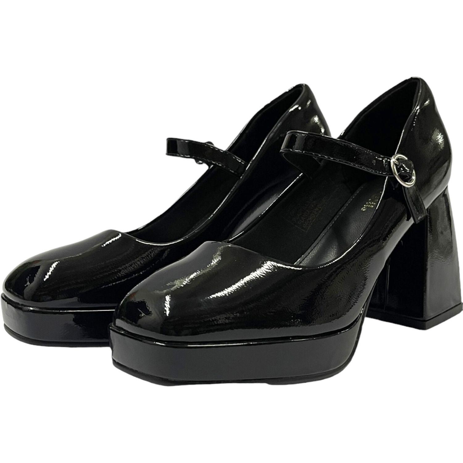 Zapato Mujer Negro Gaga Detogni-2
