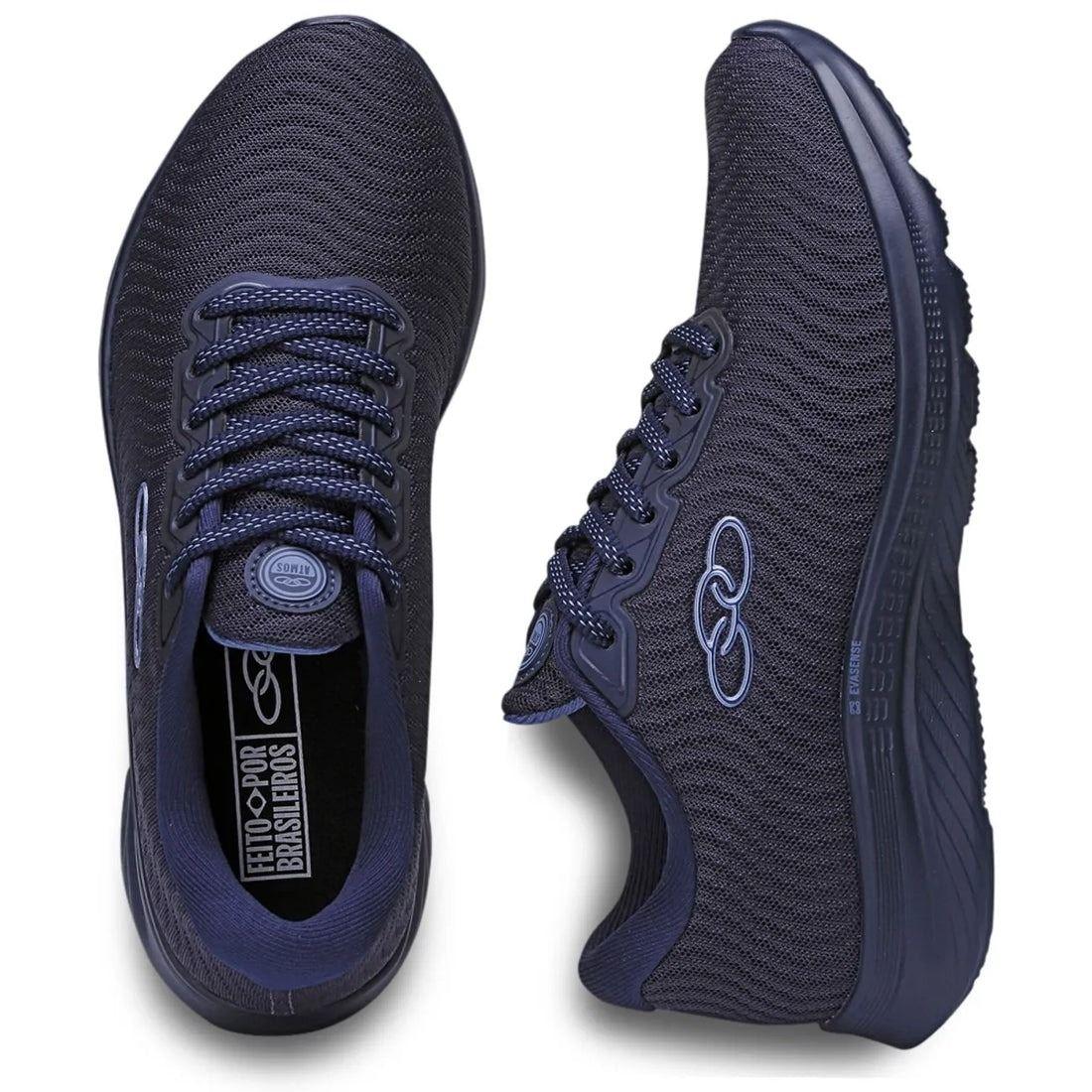 Zapatilla Mujer Atmos Azul Marino-3