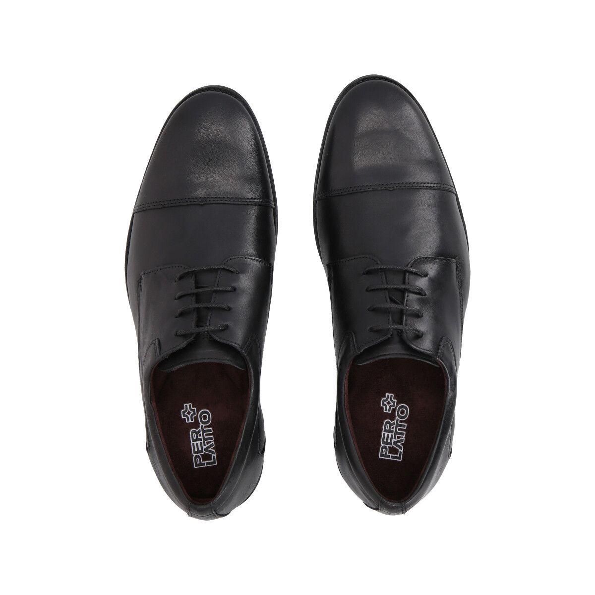 Zapato Formal Hombre Cuero 65 Negro Perlatto-3