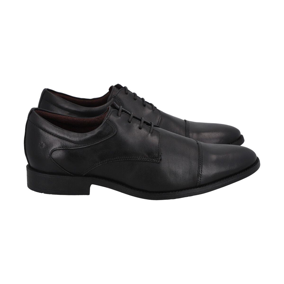 Zapato Formal Hombre Cuero 65 Negro Perlatto-4