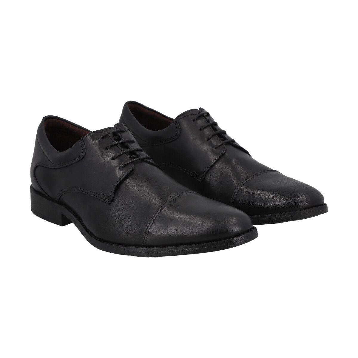 Zapato Formal Hombre Cuero 65 Negro Perlatto-2