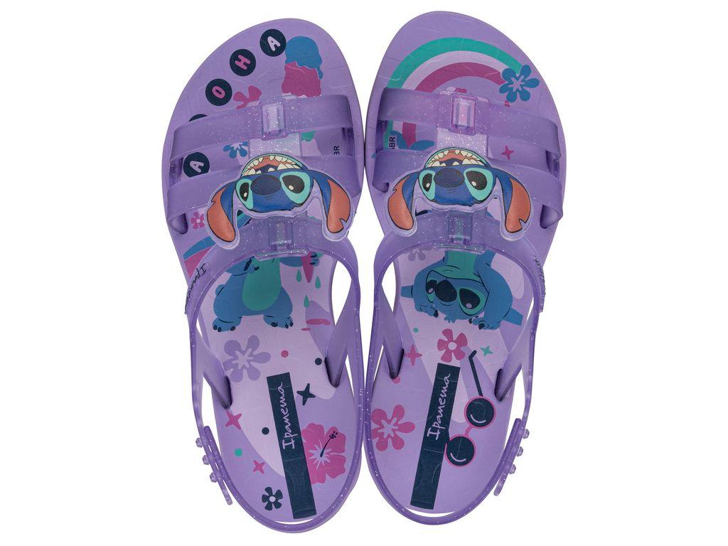 Sandalia Infantil Lila Stich 102 Ipanema-0