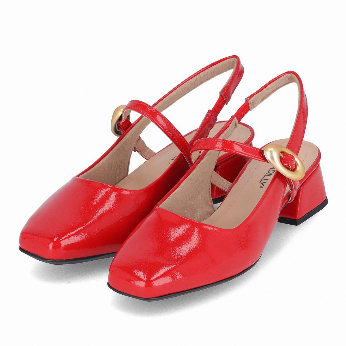 Zapato Mujer Rojo/Charol Tati 82 Piccadilly-3