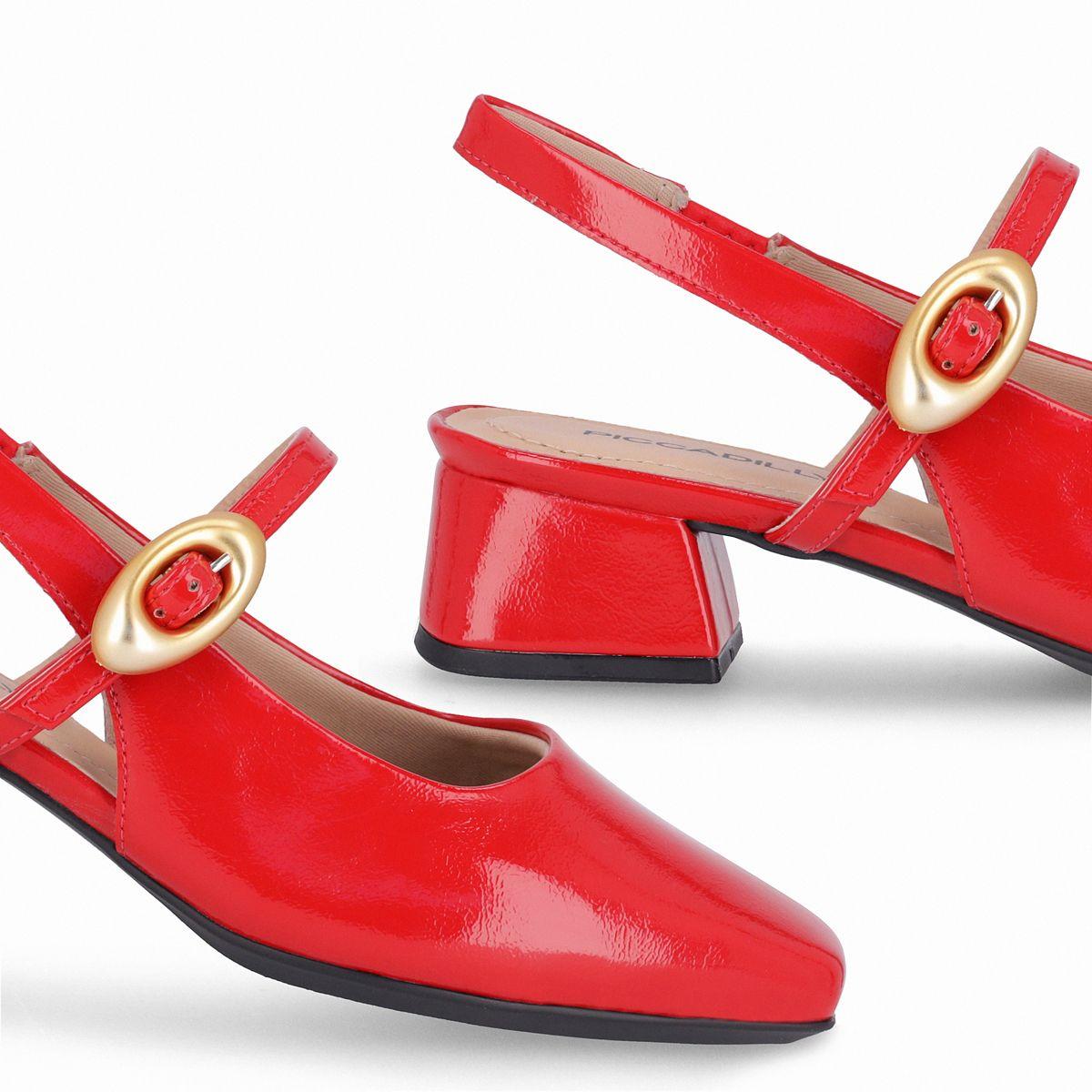 Zapato Mujer Rojo/Charol Tati 82 Piccadilly-4