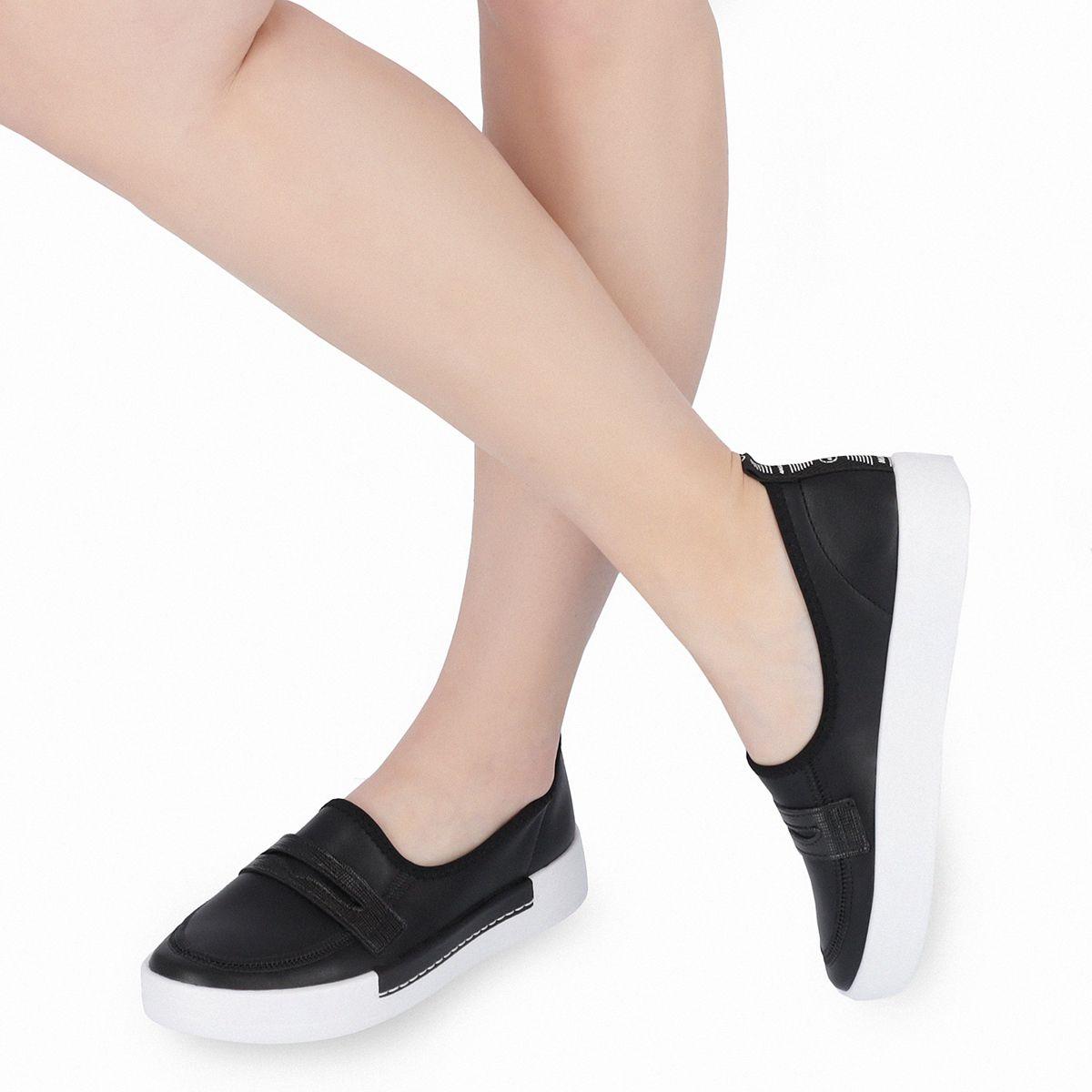 Zapatilla Mujer Negro Roberta Piccadilly-3