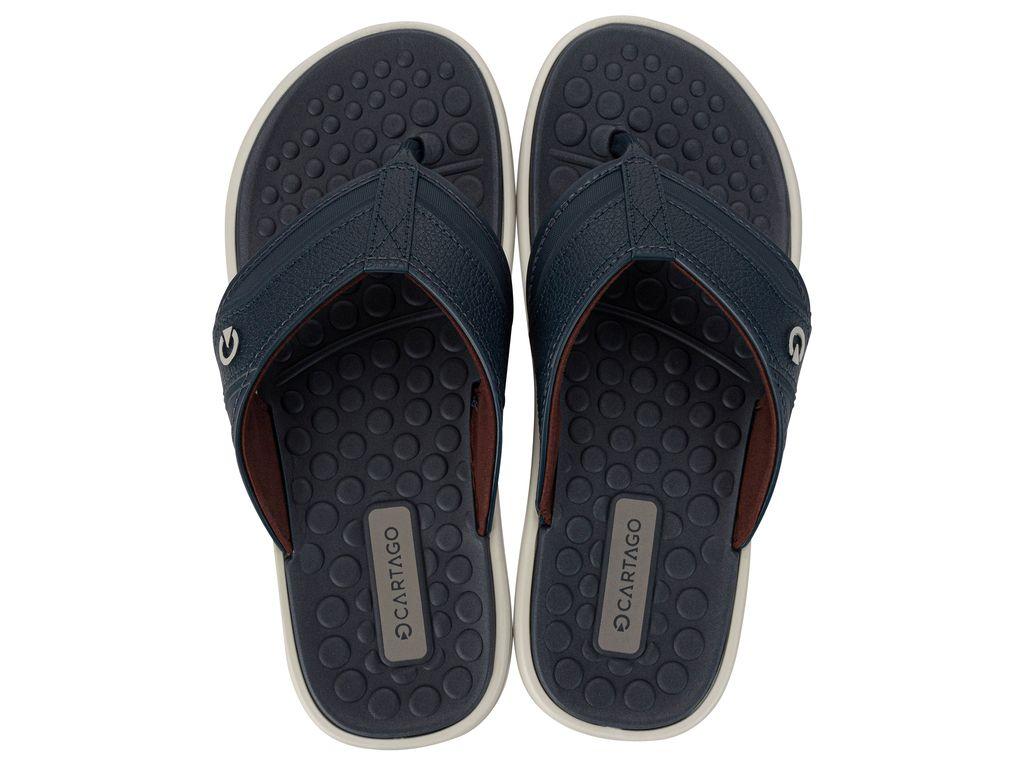 Sandalia Hombre Gris/Azul Veneto III Cartago-0