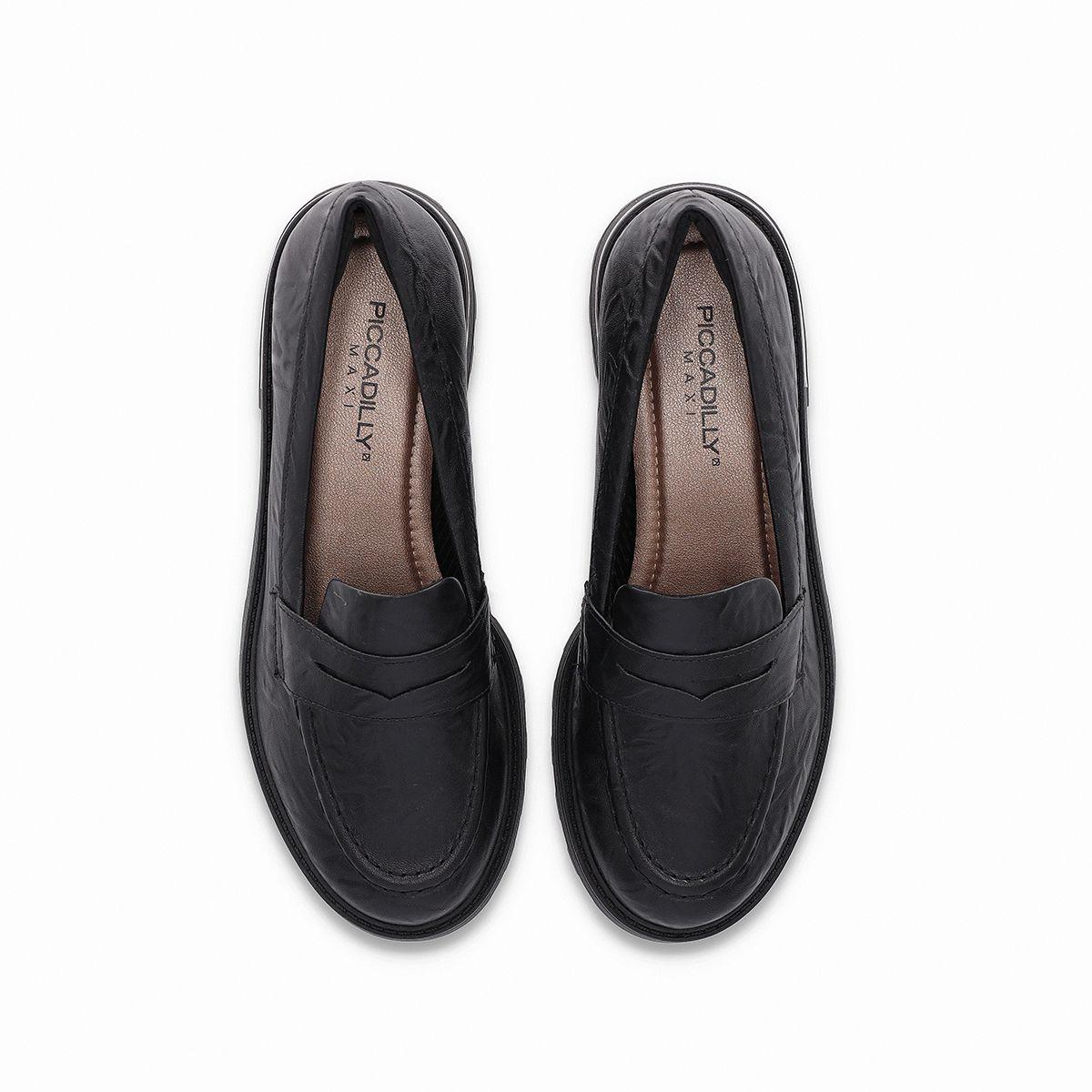 Mocasin Mujer Negro Gisa Piccadilly-2
