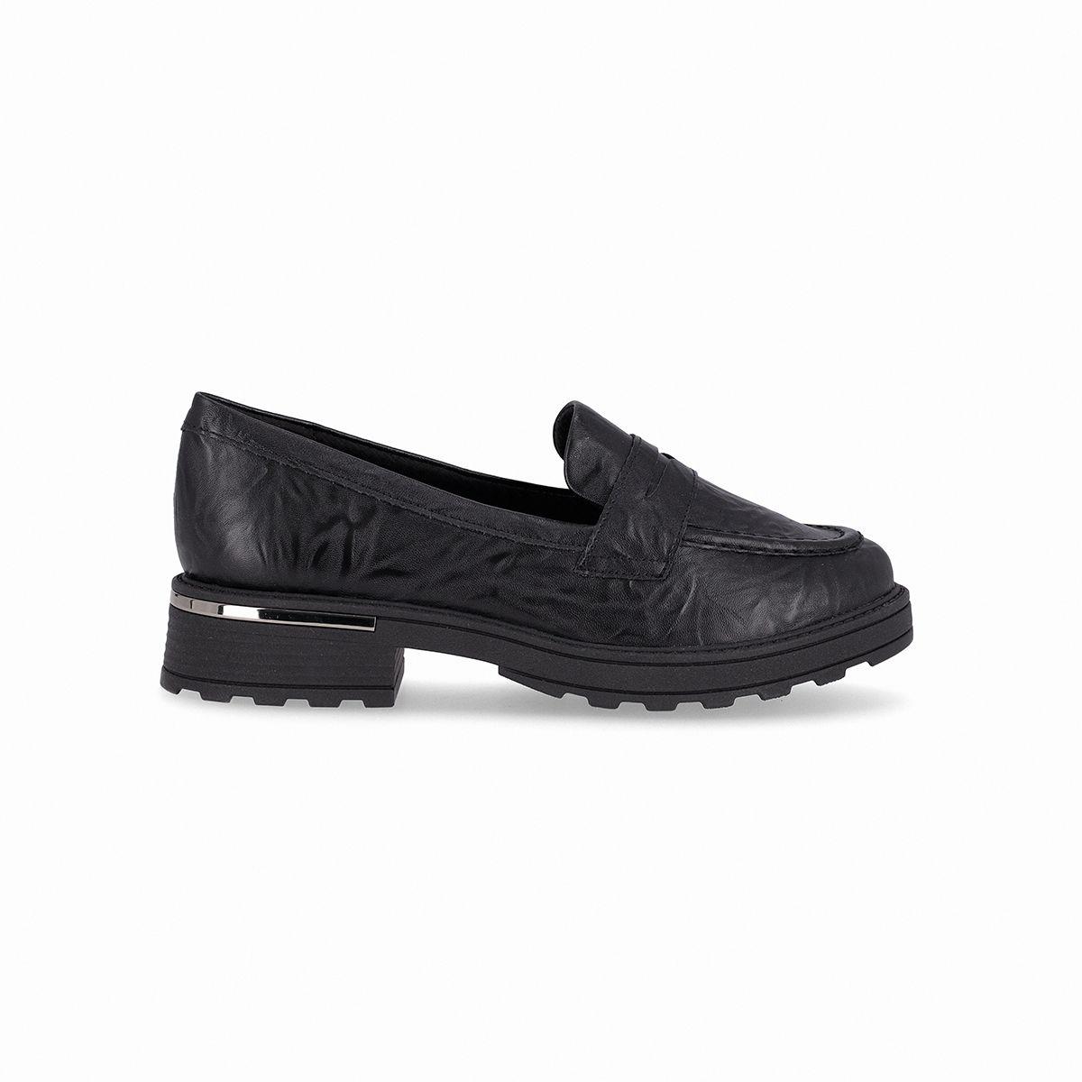 Mocasin Mujer Negro Gisa Piccadilly-0