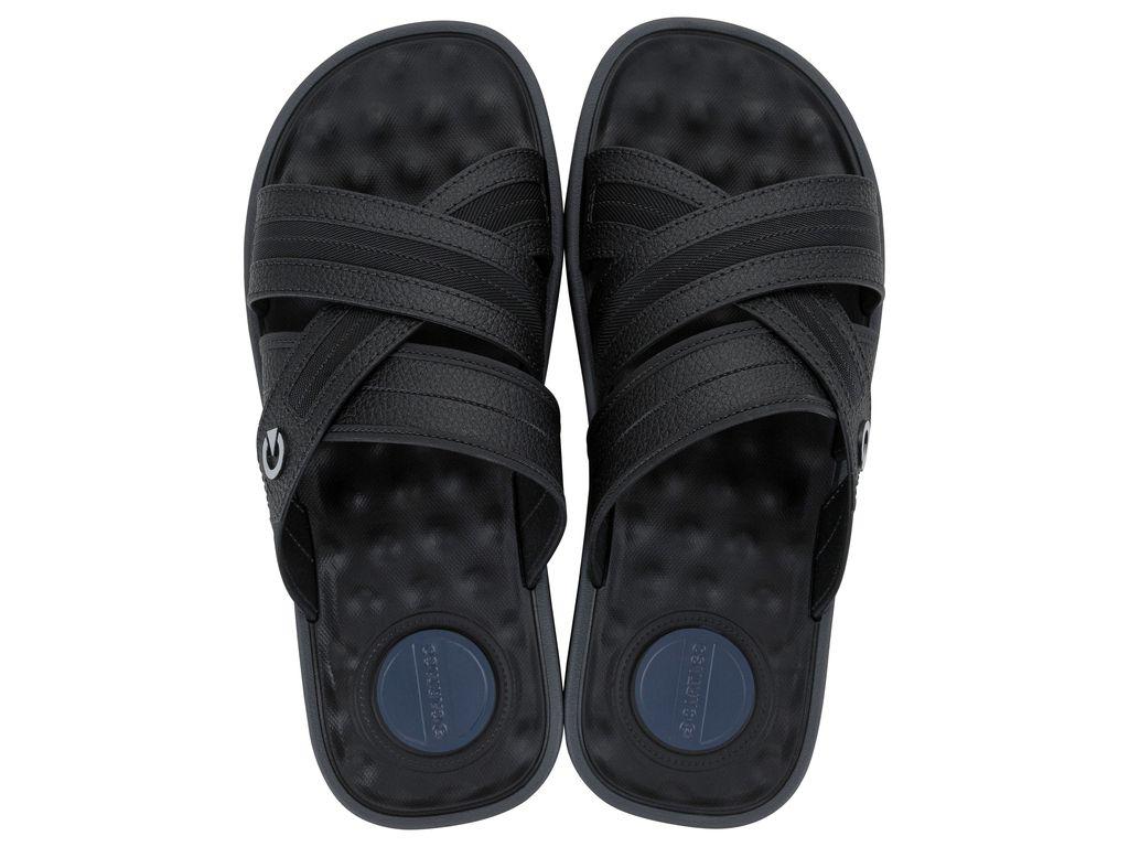 Sandalia Hombre Negro Alabama Slide Cartago-0