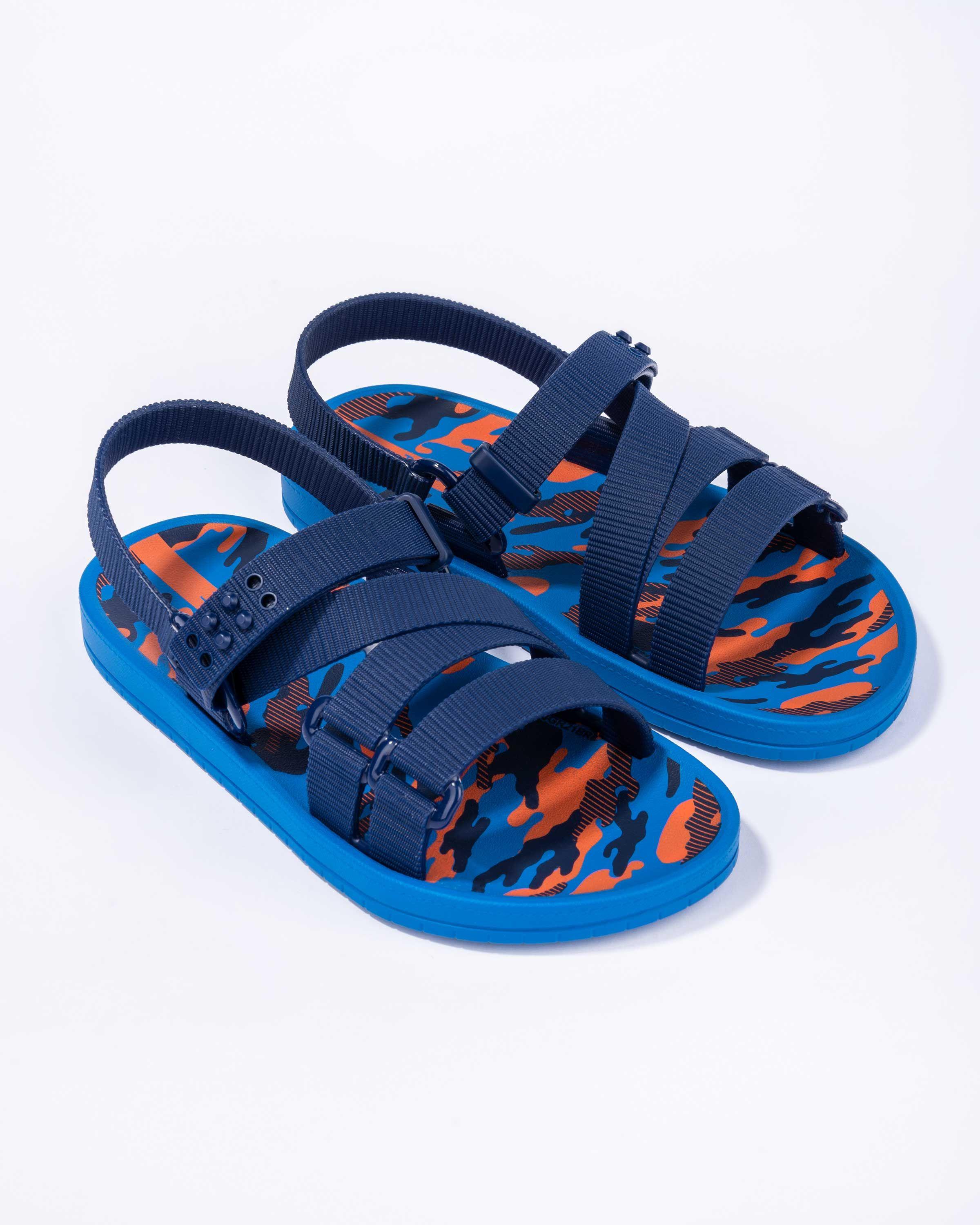 Sandalia Papete Kids  Azul Ipanema-0