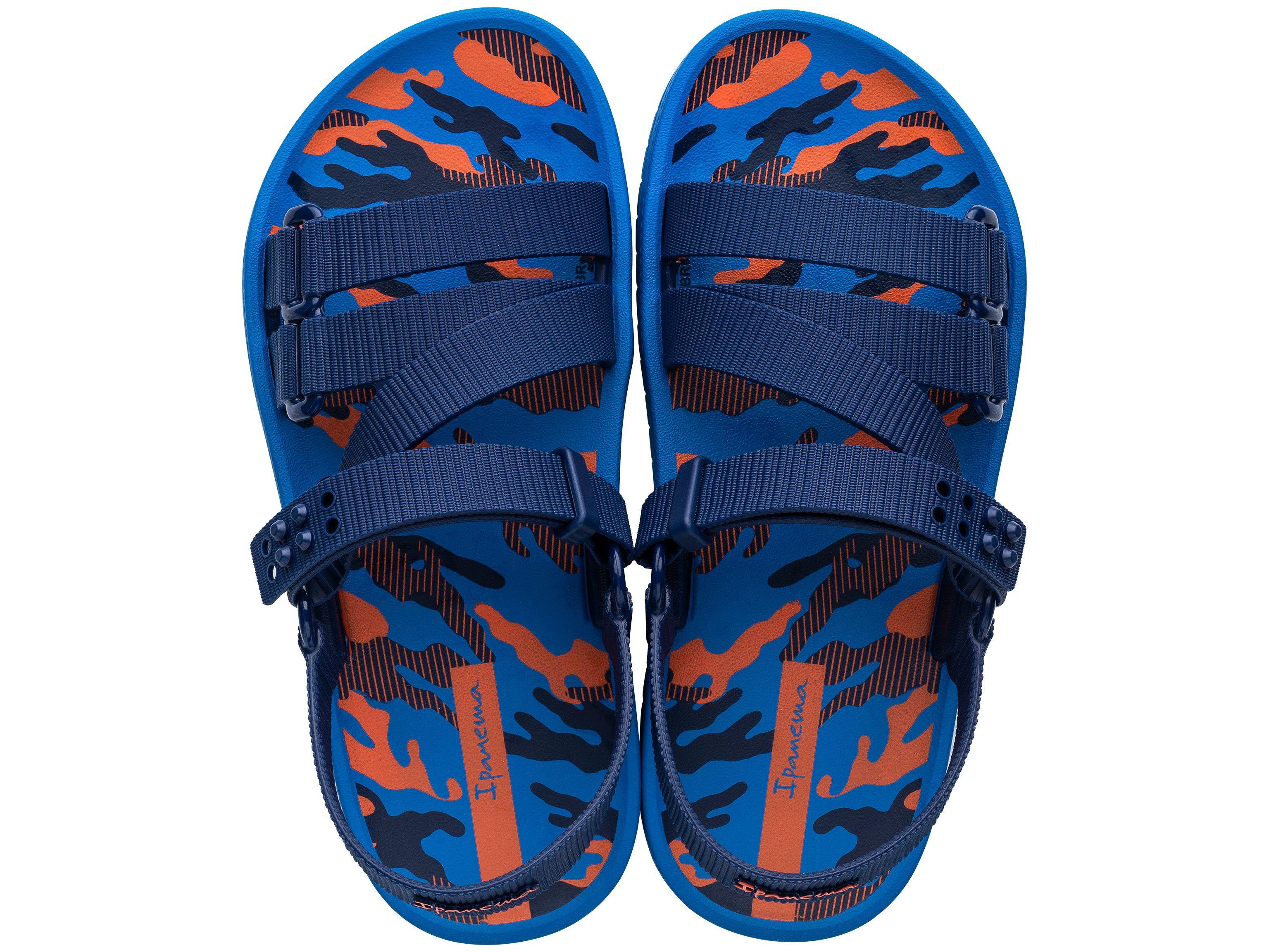 Sandalia Papete Kids  Azul Ipanema-1