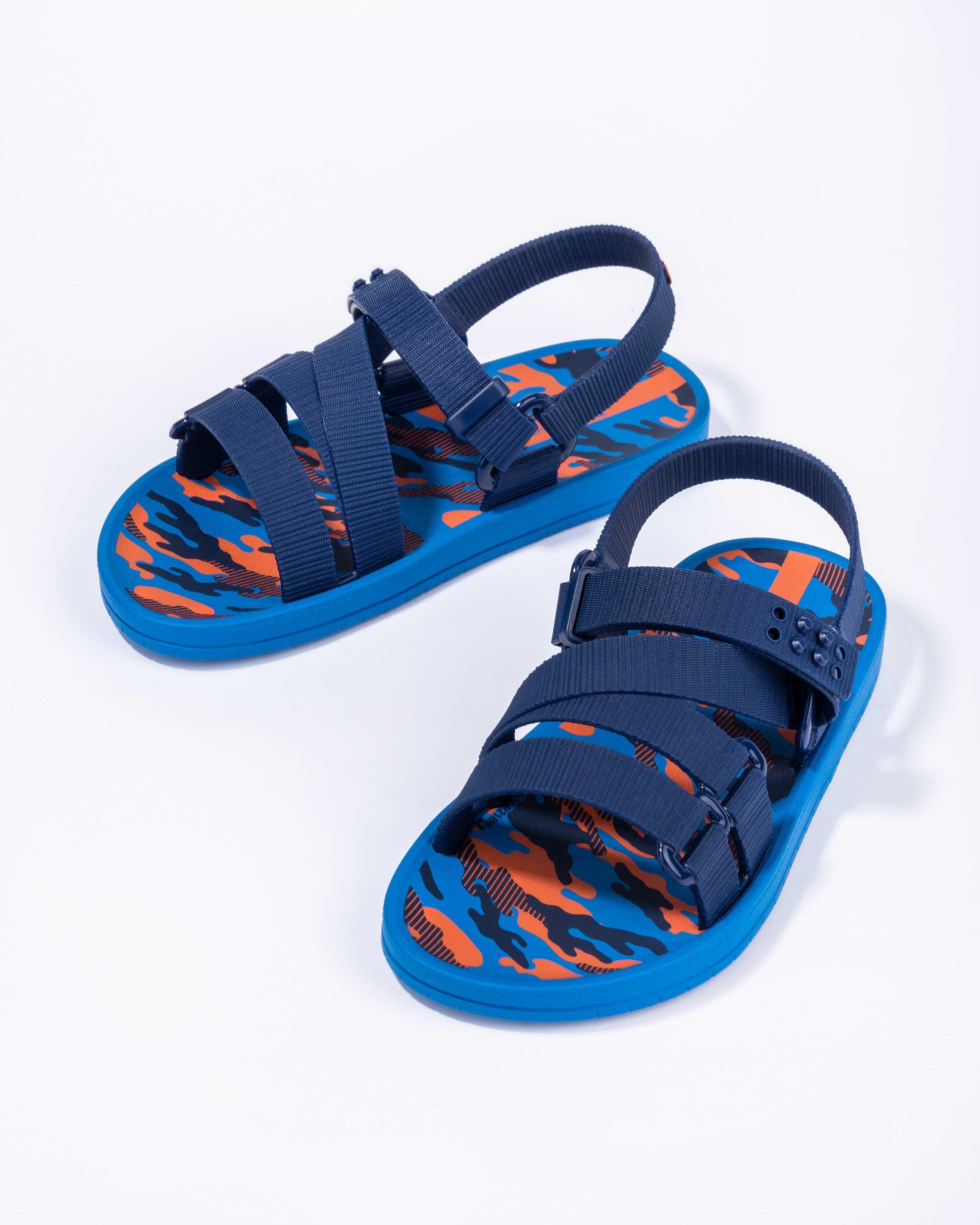 Sandalia Papete Kids  Azul Ipanema-2