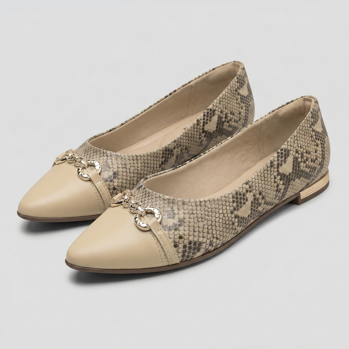 Zapato Mujer Reptil/Beige Ana 02 Piccadilly-2