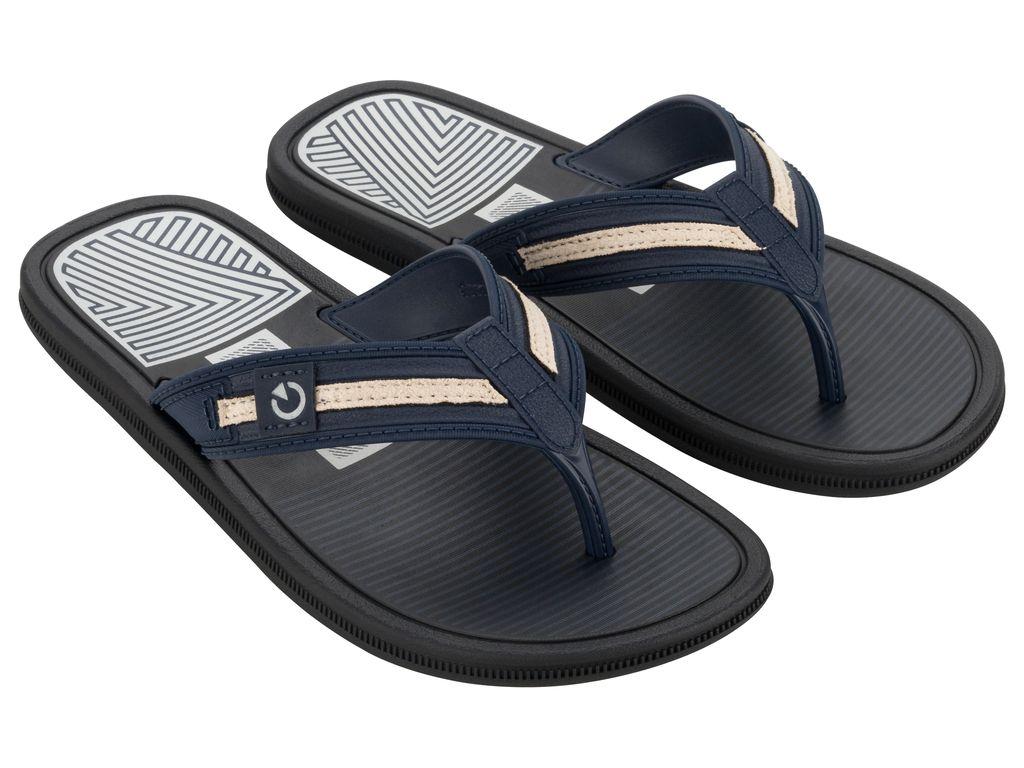 Sandalia Hombre Negro/Azul Essential Mallorca Cartago-1