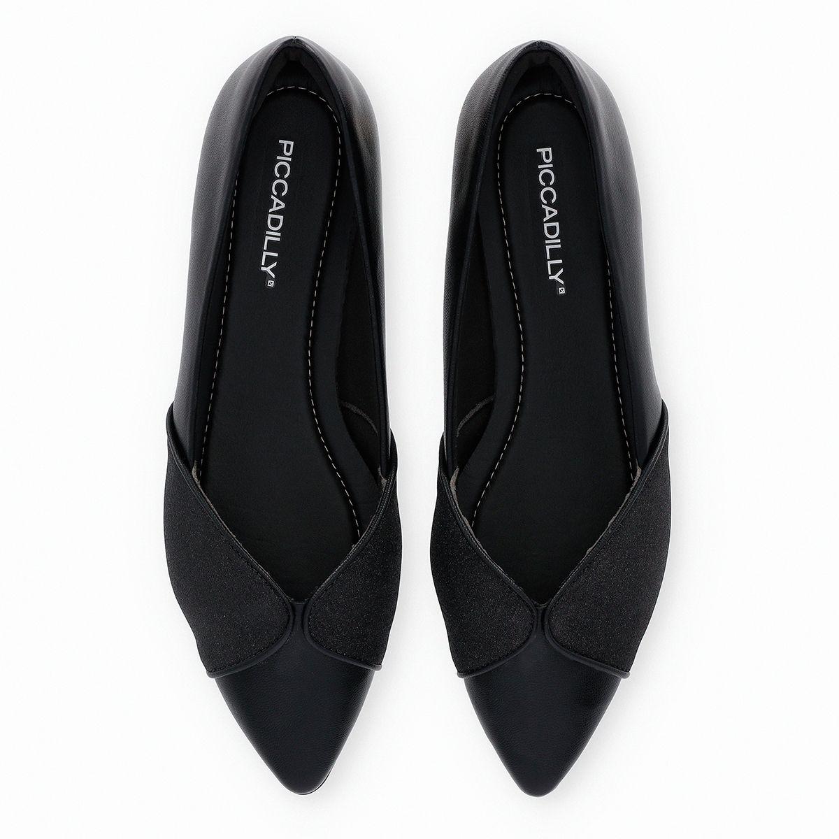 Zapato Mujer Glitter Ana Negro Piccadilly-4