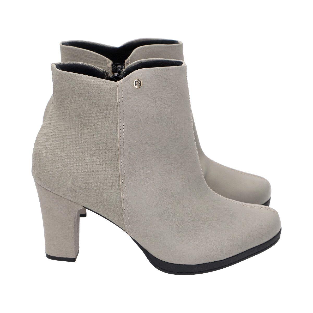 Botin Denubia 3217 Plateado Piccadilly-2