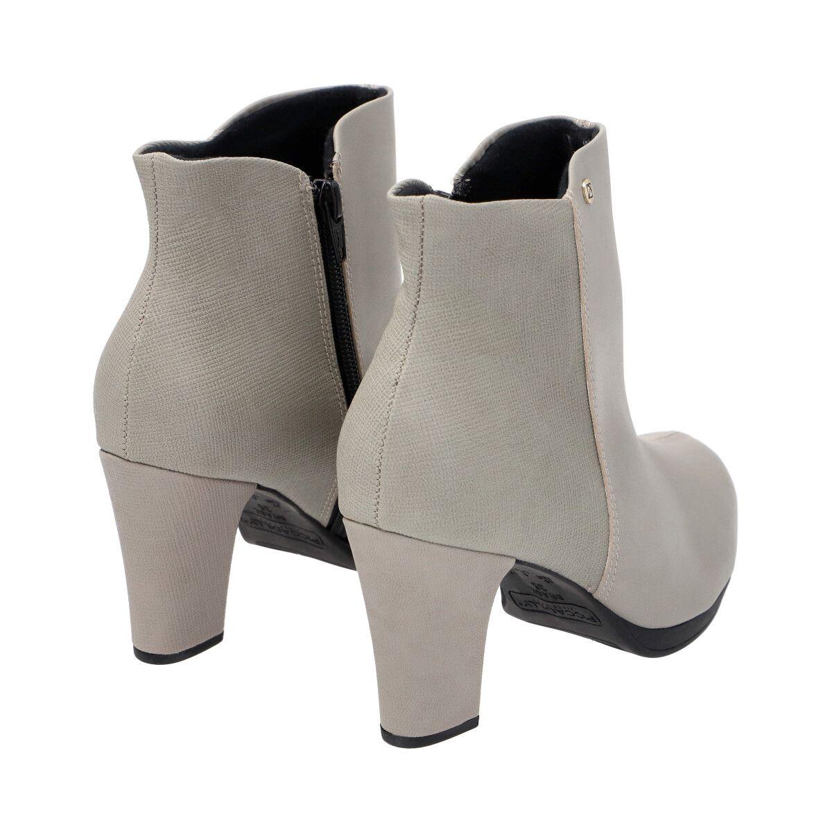 Botin Denubia 3217 Plateado Piccadilly-4