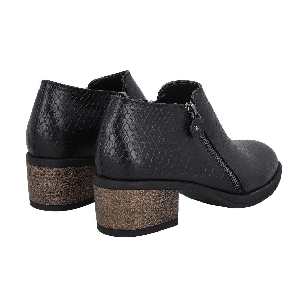 Botin Mujer Negro Roxy Police-4